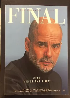 FA CUP FINAL 2023 Man City V Man United Utd Official Programme+ 1923 Replica EXC • £8.50