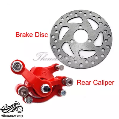 Front Left Brake Caliper 120mm Disc Rotor For 2 Stroke Minimoto Go Kart Moped • $19.95