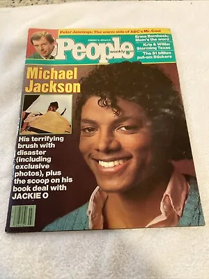 Michael Jackson Cover Of People Magazine 1984 • $9.50