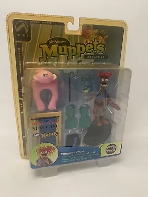 Muppets Show Vacation Pepe Exclusive 2003 Palisades Toys Jim Henson NEW • $34.99