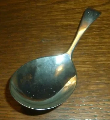 Antique Solid Silver Caddy Spoon By Chawner & Co Assayed London 1855 • £48