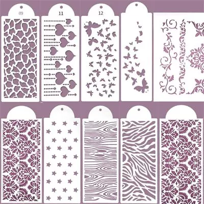 Decorating Tool Cake Mesh Stencil Cake Decoration Stencils Embossing Spray Mold • £2.93