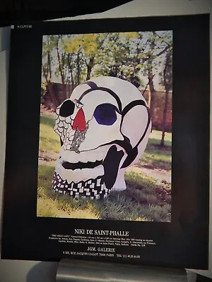 Niki De Saint-phalle  Art Pieces Vtg Orig  1989 Advertisement • $17.13