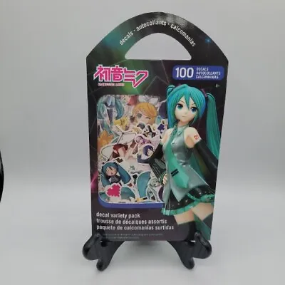Hatsune Miku Repositionable Decal Variety Pack 100 Stickers • $12.95