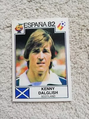 Kenny Dalglish Scotland / Liverpool Legend Panini Espana 82 Used Sticker • £5.95