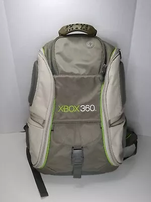 Microsoft Xbox 360 System Backpack Travel Carrying Case Bag Padded By Madcatz • $21.56