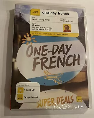 Teach Yourself One-Day French  The Dvd Brand New  DVD Elisabeth Smith • £3