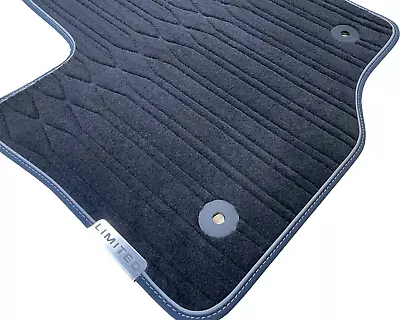 OEM NEW 21-23 F-150 Limited Quilted Black Crew Cab Carpet Floor Mats 3 Piece SET • $176.79