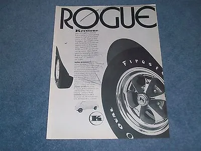 1972 Keystone Wheels Vintage Ad  Rogue  Dodge Van Contest Klassic • $10.99