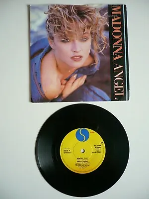 Madonna Angel 7  Vinyl UK 1985 Sire A/B Damont Matrix Paper Labels Single EXC • £4.99