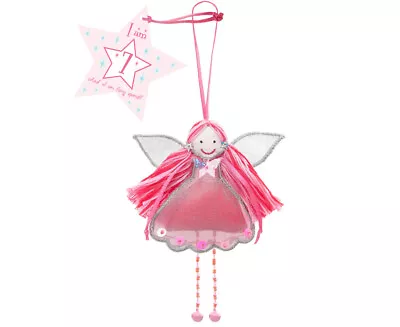 ‘I Am 7' Fairy Birthday Keepsake Card Gift Decor 7 Years Old Girl Child Friend • £7.25