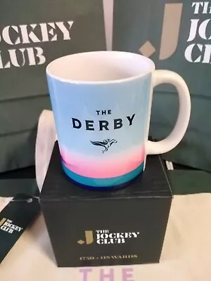 Horse Racing The Derby Mug. Featuring Colourful Graphic Design And Derby Logo • £5