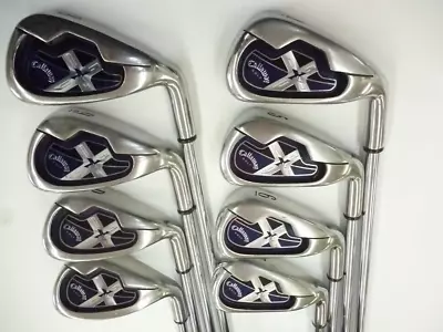 Callaway X-18R US Irons #4-9.P.S(8Clubs)/Steel/Flex:UNI/Iron Set • $429.13