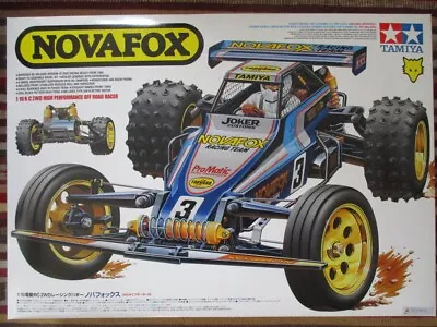 Tamiya NOVAFOX RC Off Road 2wd Kit Buggy 1/10 The Nova Fox Nib Sealed Rc 58577 • $496