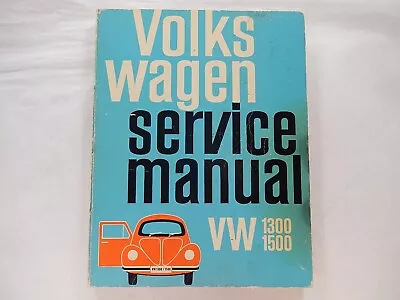 Service Manual Volkswagon 1300 & 1500 Robert Bentley 1971 • $29.95