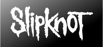 Slipknot Vinyl Decal Car Window Laptop Guitar Metal Band Logo Sticker • $4.49