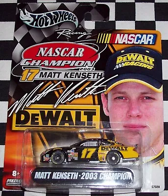 MATT KENSETH 2003 Hot Wheels # 17 Dewalt 2003 Nascar Winston Cup Champion 1:64 • $5