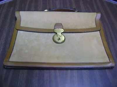 VTG Michael Scott    Scot A Lope   Leather Briefcase Messenger Carrier Briefcase • $45