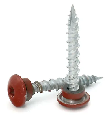 #10 Torx Low Profile Roofing Screws Mechanical Galvanized | Red Finish • $20