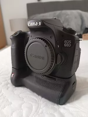 Canon EOS 60D Digital SLR Camera+ 55-250mm Lens +portrait Grip + Jessop UV Filte • £230