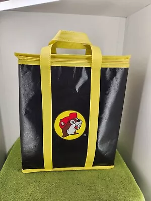 BUC EES Insulated Cooler Tote Bag Black Zipper Handle Gas Station Portable NEW • $19.99