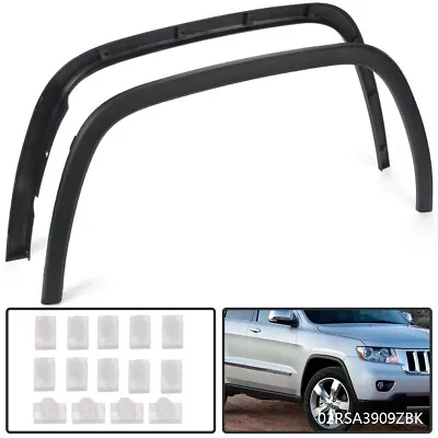 Fit For 2011-2017 Jeep Grand Cherokee Fender Flares Front Left Right Black Pair • $23.92