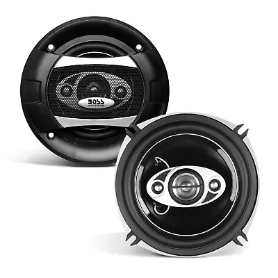 BOSS Audio Systems P55.4C 5.25” 300 W Car Speakers - Coaxial 4 Way Full Range • $36.47
