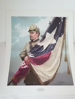 LONE STAR -1ST TEXAS REGIMENT - GNATEK Signed Numbered Limited Edition Art Print • $35