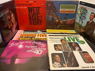 Lot Of 23 Vintage Pop Polka Inspirational & Gospel Albums From 1950s & 1960s • $14.95