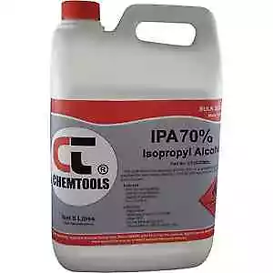 Iso705l 70% Pure Isopropyl Alcohol 5 Litre Chemtools • $72.30