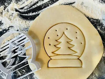 £4.45 • Buy Snow Globe Christmas Cookie Cutter Fondant Cake Biscuit, Icing, Fondant Baking 