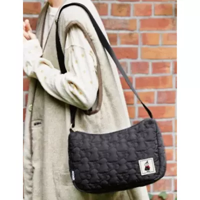 Moomin Little My Quilted Shoulder Bag Black Takarajima Japan New • $27.20