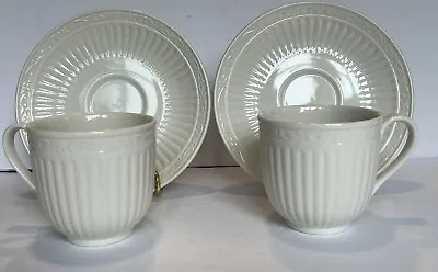 Mikasa Italian Countryside Coffee Tea Cups And Saucers • $15