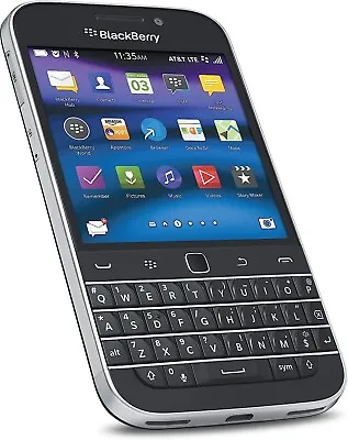 NEW BlackBerry Classic Q20 SQC100-2 AT&T GSM 4G LTE  QWERTY Smartphone In Box • $159.99