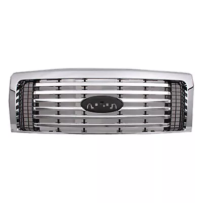 Brand New Replacement Grille For 2010 2011 2012 Ford F150 F-150 - 6 Bar Chrome • $186.96