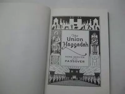 1923 English HAGGADAH & MUSIC NOTES Antique Jewish Book UNION Hagada • $14.99