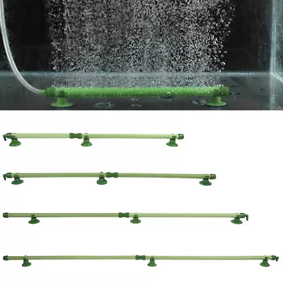 £3.99 • Buy Aquarium Fish Tank Air Bubble Bar Tube Pump Wall Curtain Diffuser Aerator 