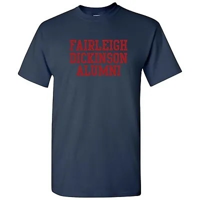 Fairleigh Dickinson Knights Devil Alumni Block T-Shirt - Navy • $23.99