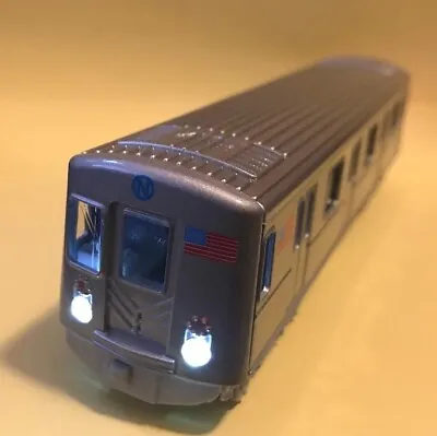  New York City MTA Metro Subway Rail Train Diecast Model With Light And Sound 7  • $9.95