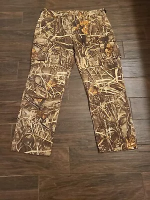 GAME WINNER Advantage Max-4 HD CAMO/CAMOUFLAGE Cargo Pants COTTON BLEND MEN XL • $20