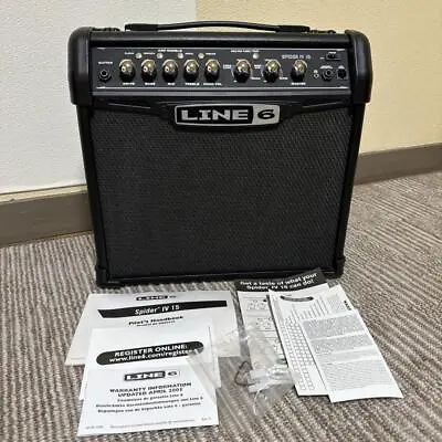 Shipping Included Line6 Modeling Guitar Amplifier Spider Iv 15 • $317.38