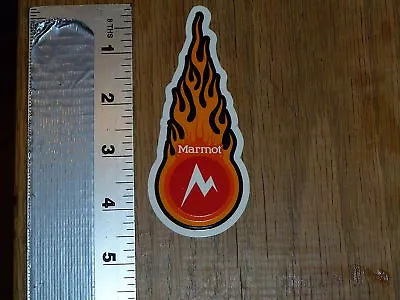 Marmot Flame Sticker Decal • $2.25