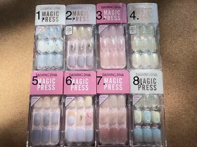 Dashing Diva Magic Press On Nails New Sealed Please Choose • £10