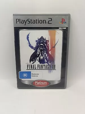 Final Fantasy XII 12 (Sony PlayStation PS2) PAL Complete With Manual • $14.89