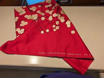 Marimekko Lumimarja Fabric - 4.38 Yds - Red - 2004 • $190