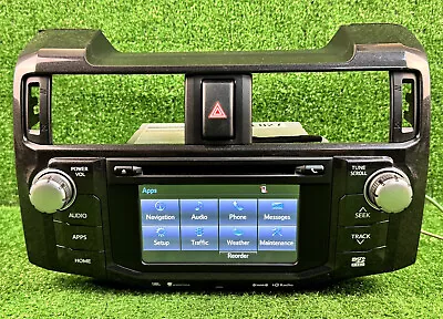 Toyota 4Runner 2018-20 Gracenote XM HD JBL Navigation Touch Screen 86100-35521 • $350