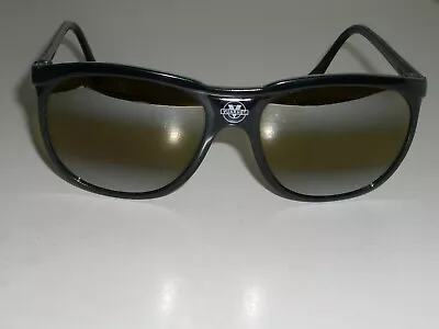 VUARNET Px 084 DOUBLE-GRADIENT MIRROR SHINY BLACK CATS GLACIER SUNGLASSES MINT • $319.99