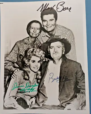 BEVERLEY HILLBILLES Buddy Ebsen Douglas Max Baer AUTOGRAPHED SIGNED 8x10 PHOTO • $94.95