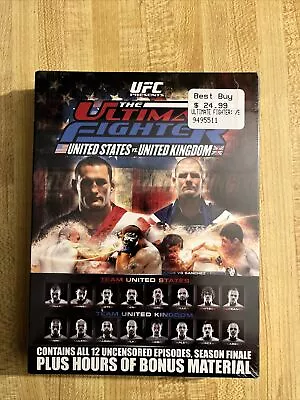 UFC Ultimate Fighter United States Vs United Kingdom DVD RARE Box Set Brand New • $35