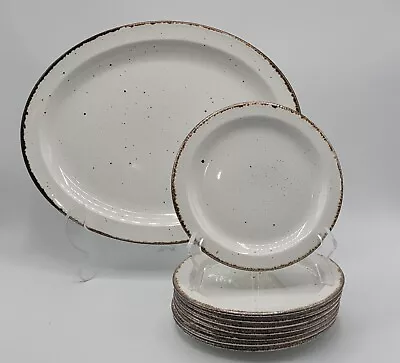 Midwinter  Creations  8 Bread Plates And 13  Platter England EUC • $68